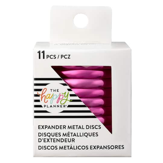 The Happy Planner Expander Metal Discs Hot Pink Michaels the-happy-planner-expander-metal-discs-hot-pink-michaels